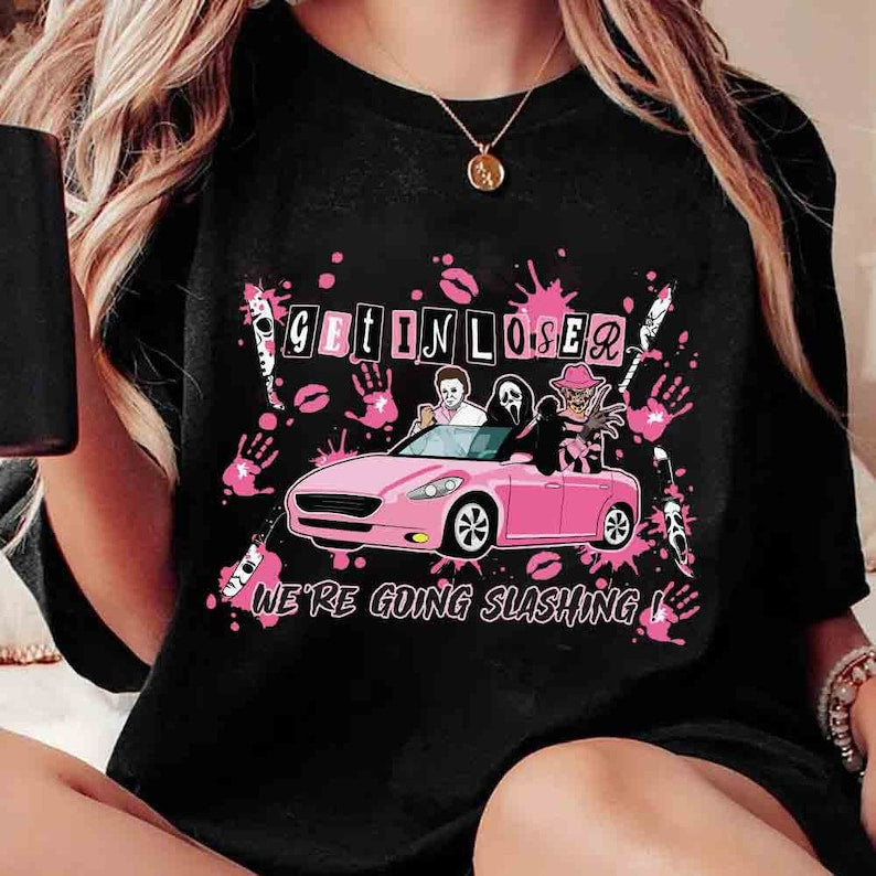 Horror Movie Characters T-shirt