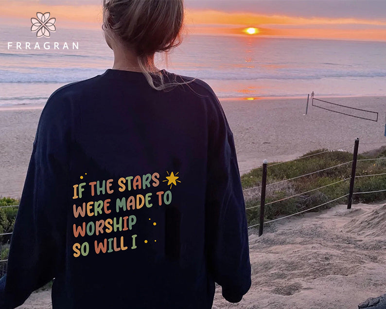 Trendy Bible Verse Aesthetic Sweatshirt