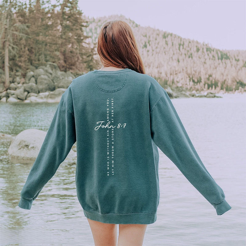 Bible Verse Faith Religious Sweatshirt
