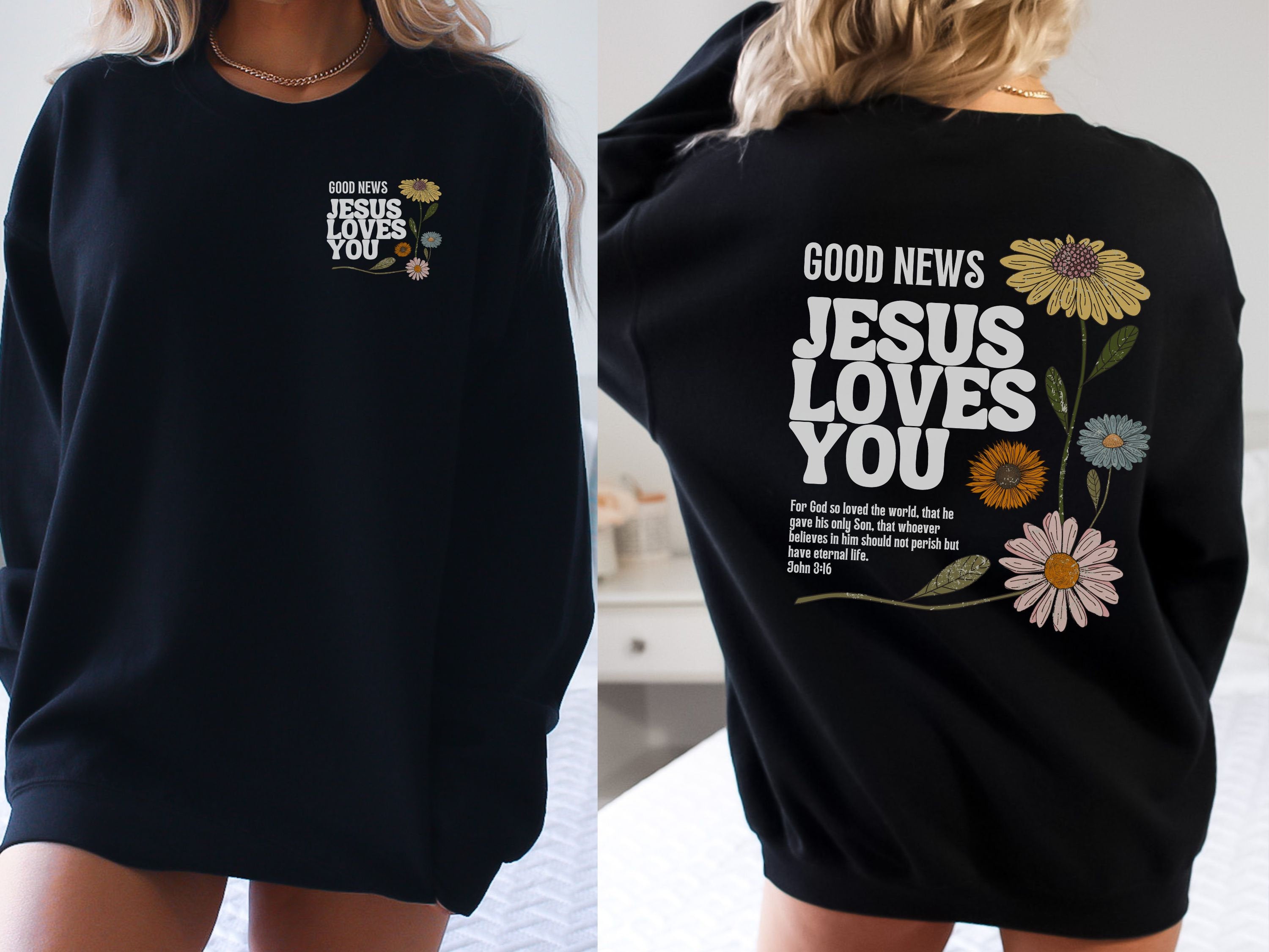Loves You Crew Neck Sweatshirt