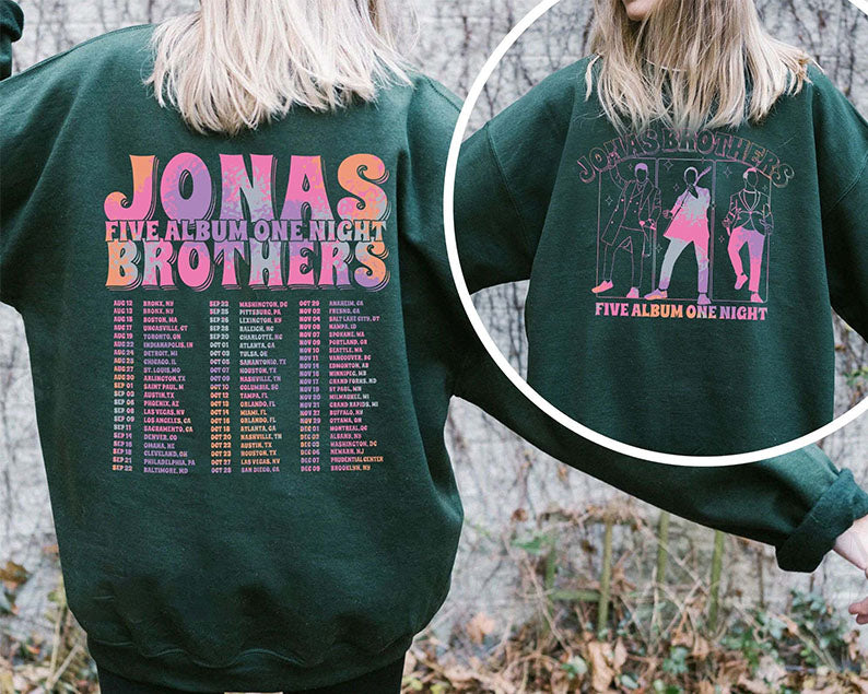 Jonas Concert 2023 Retro Sweatshirt