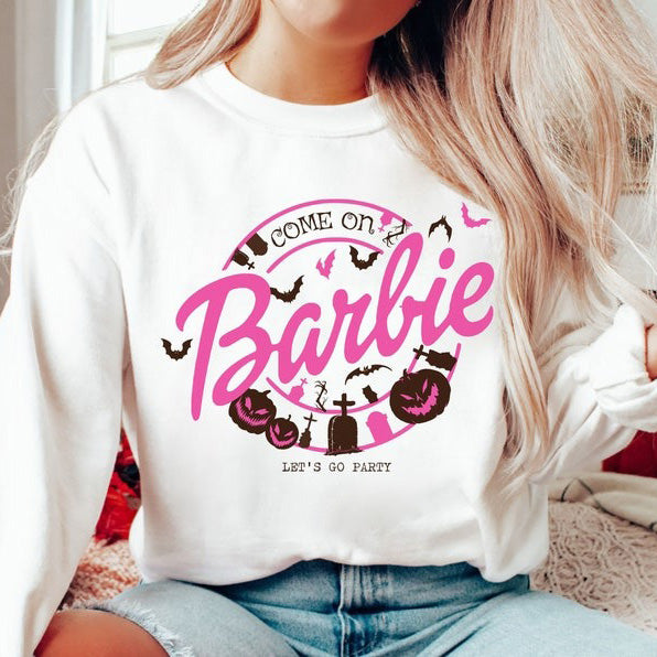 Let's Go Party Baibie Halloween Sweatshirt