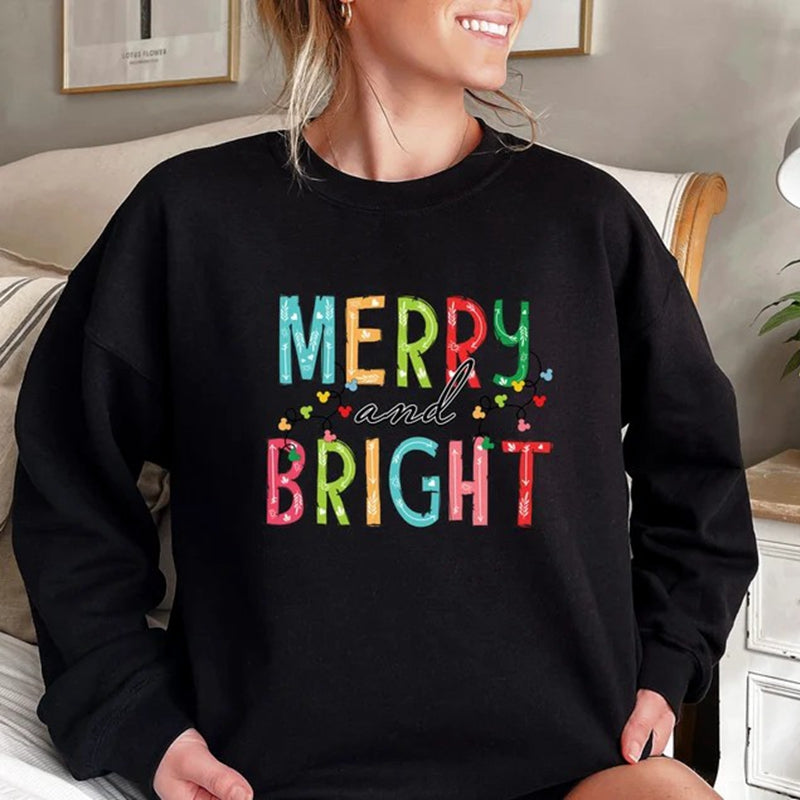 Merry Christmas Sweatshirt, Christmas Holiday Sweatshirt