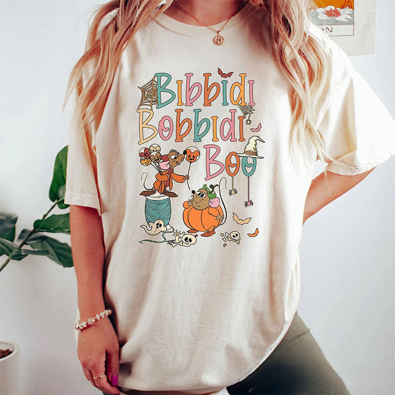 Retro Bibbidi Bobbidi Boo Halloween T-shirt