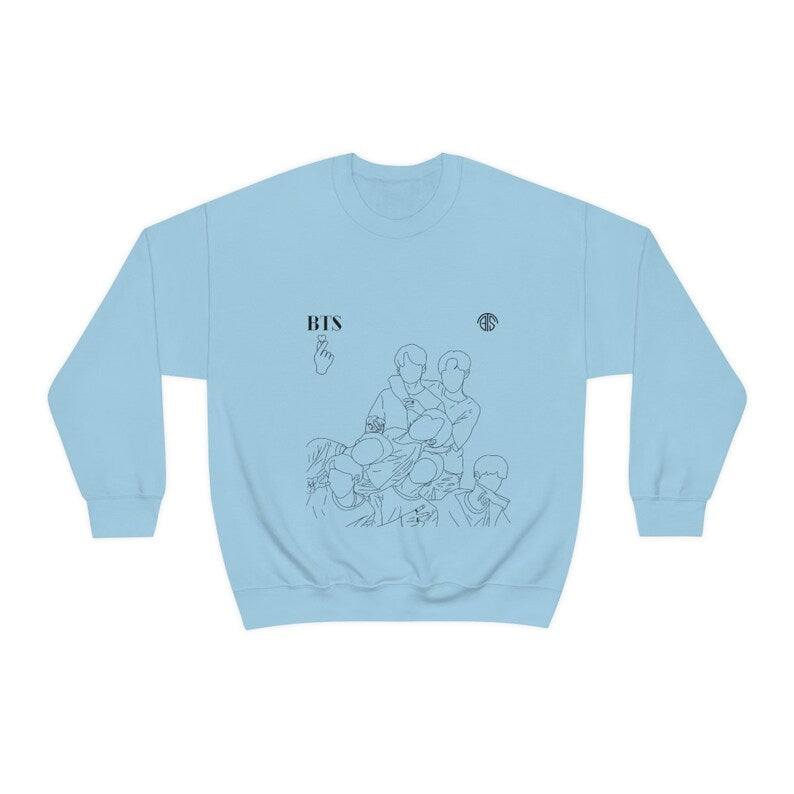 BTS Kpop Inspired Casual Sweatshirt