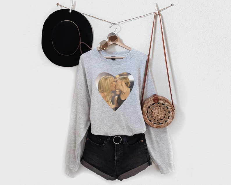 Britney Spears Madonna Kiss Sweatshirt