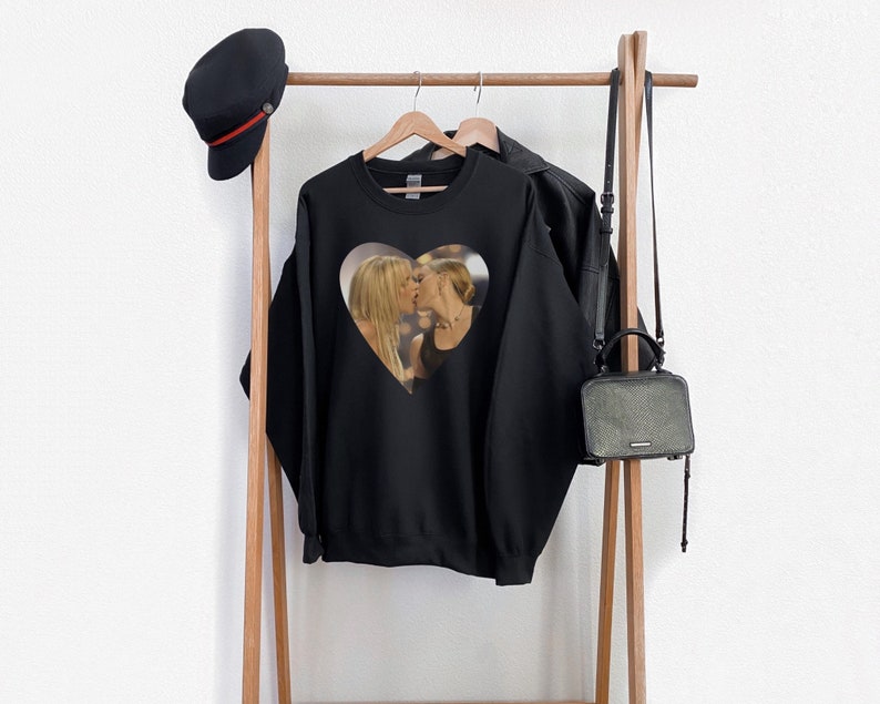 Britney Spears Madonna Kiss Sweatshirt