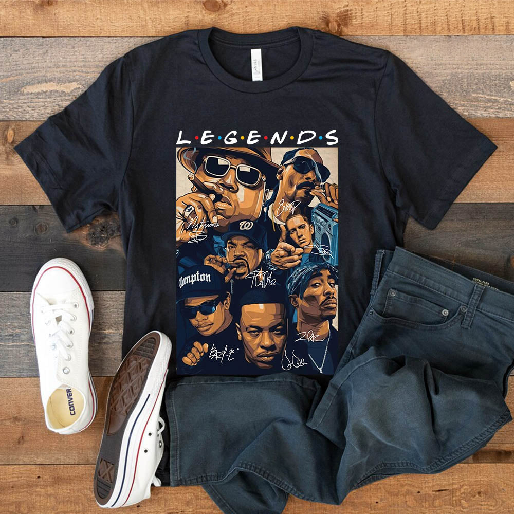 Hip Hop Legends T Shirt