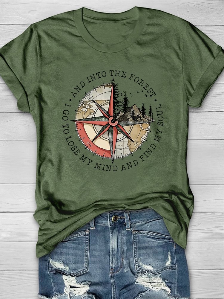 And Into The Forest I Go To Lose My Mine T-shirt