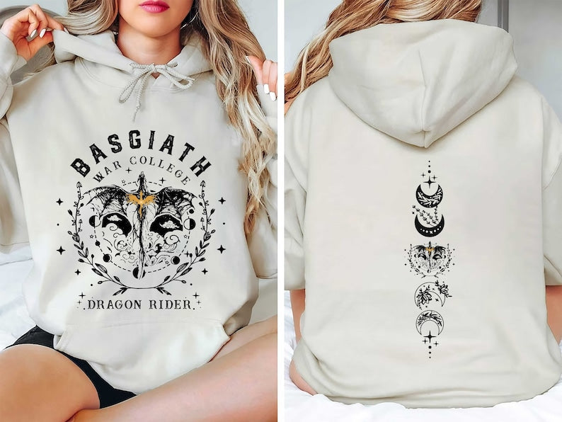 Fourth Wing Bookish Trendy Hoodie