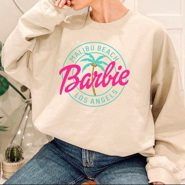 Casual Barbie Girl Sweatshirt