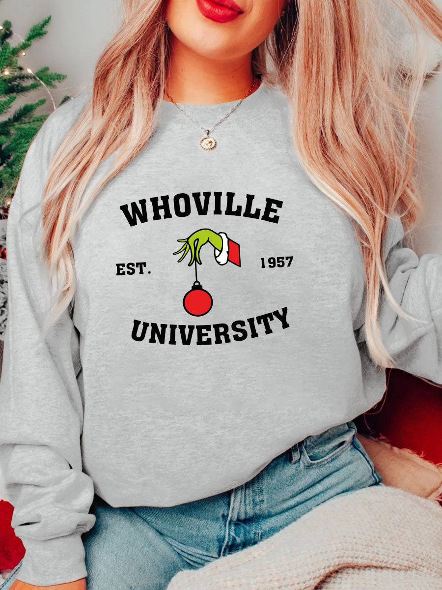 Christmas University Est 1957 Sweatshirt