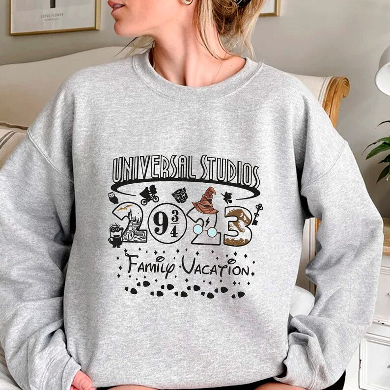 HP Hogwarts Universal Studios Trip 2023 Sweatshirt