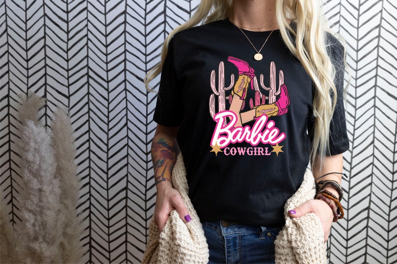 Barbie Cowgirl Birthday Party T-shirt