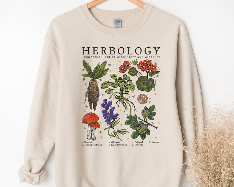 Herbology Plants Sweatshirt