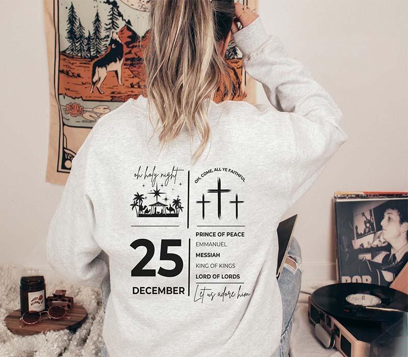 Faith Christmas Faith Sweatshirt