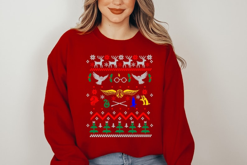 Happy Christmas Magic Inspired Sweatshirt
